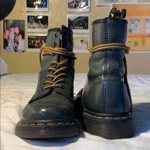 Grey Dr. Martens
